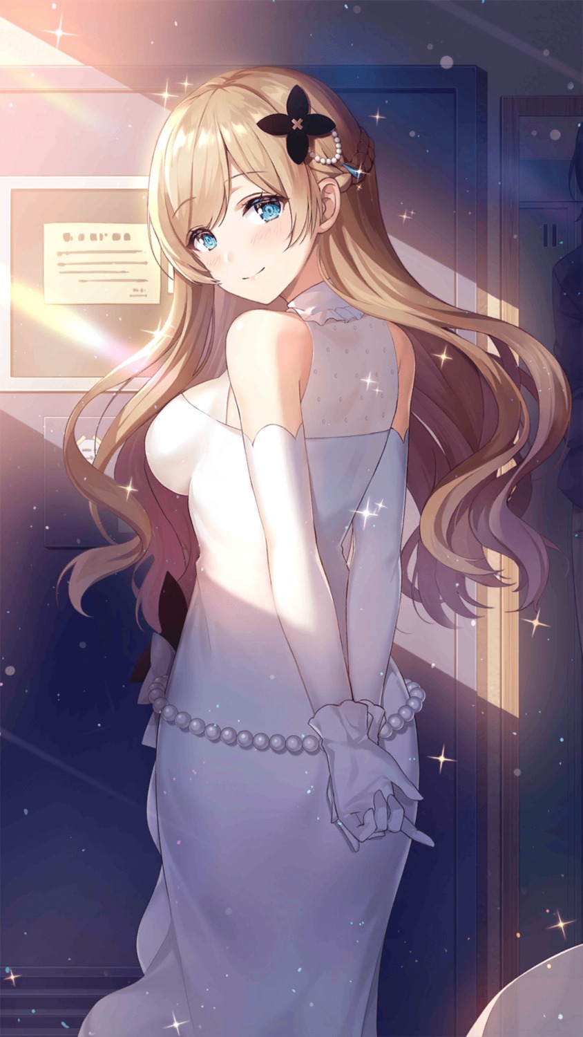 dress girl_cafe_gun girl_cafe_gun_ii grainne_draser necomi see_through wedding_dress