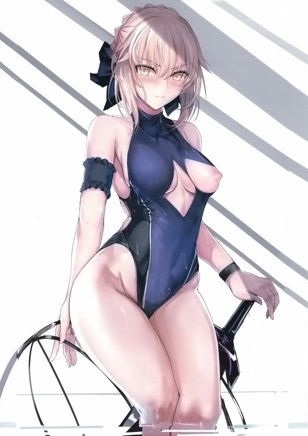 fate/grand_order misako nipples saber saber_alter