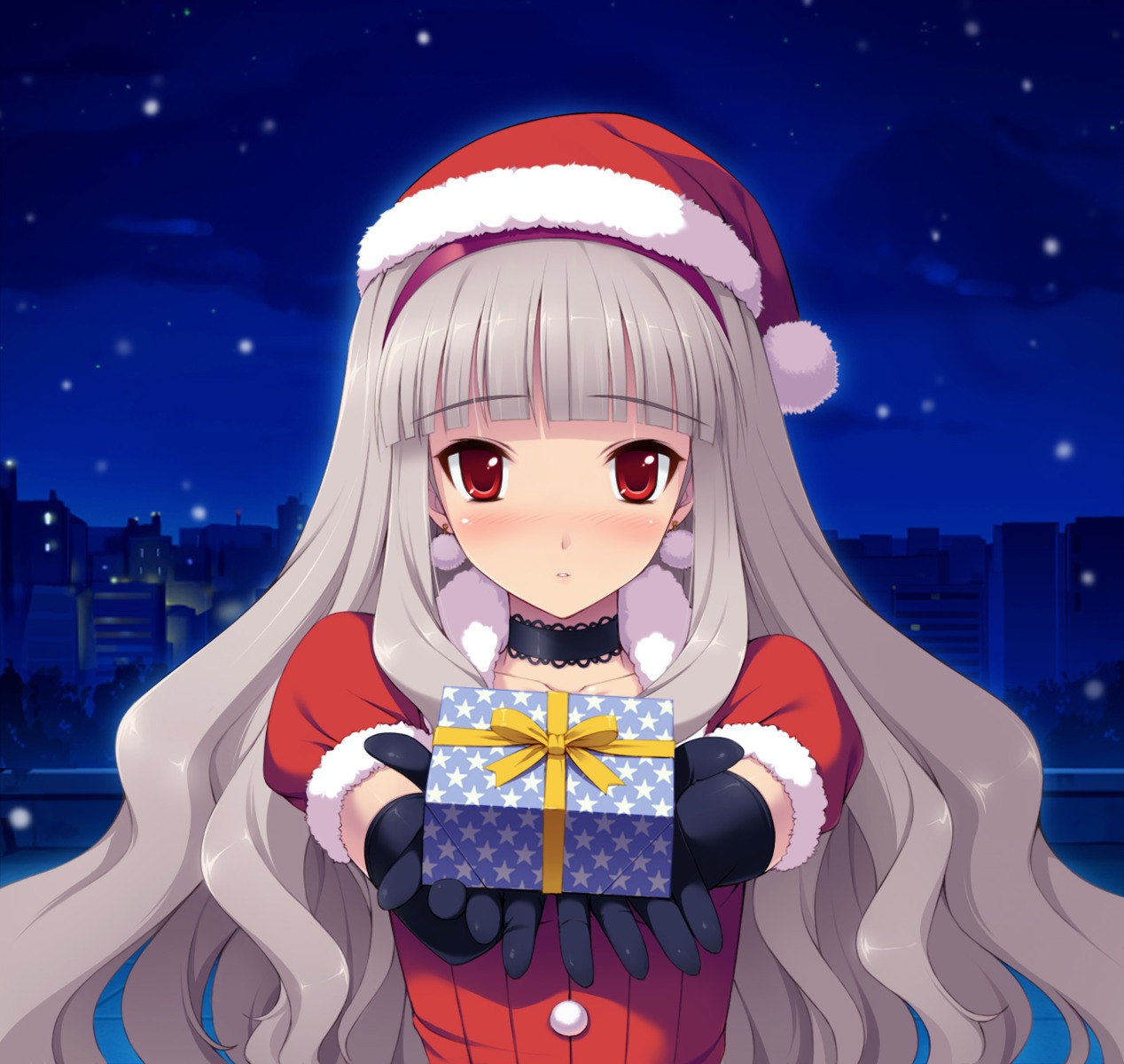 christmas cygnus shijou_takane the_idolm@ster