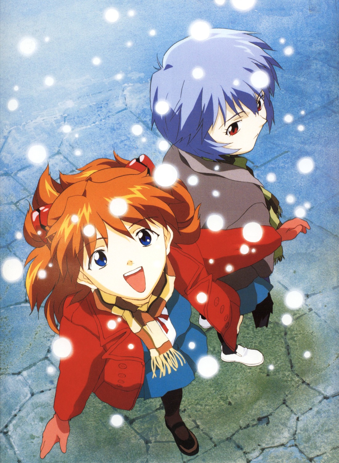 ayanami_rei neon_genesis_evangelion pantyhose screening seifuku souryuu_asuka_langley