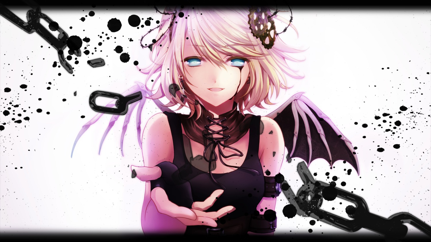 kagamine_rin vocaloid wings