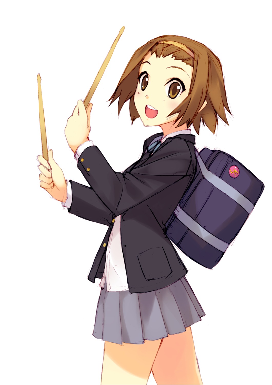 k-on! murakami_suigun seifuku tainaka_ritsu