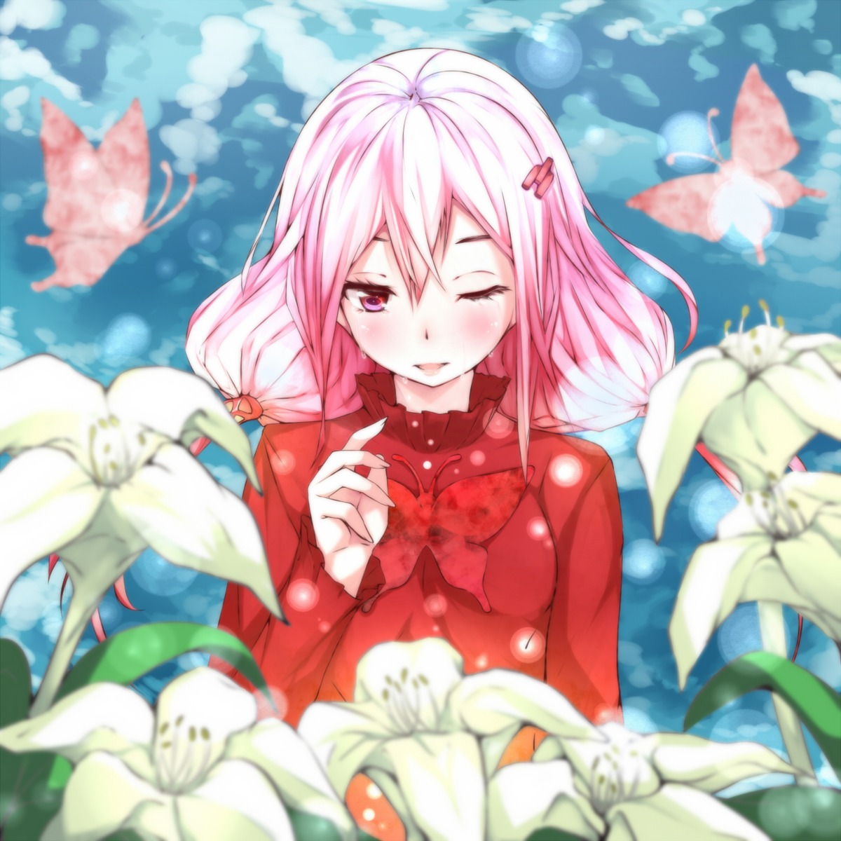 amatsuki_hotaru guilty_crown yuzuriha_inori