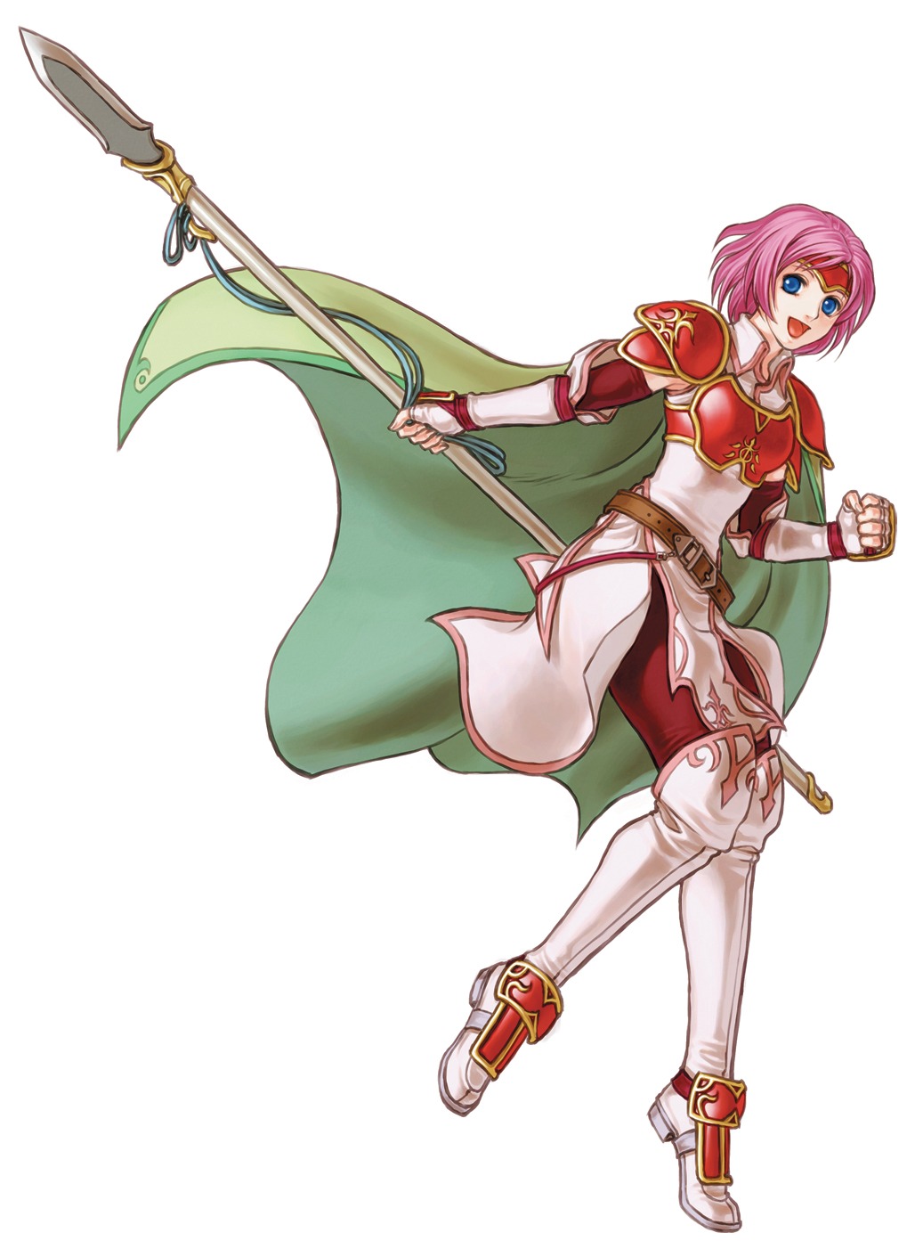 armor dress fire_emblem fire_emblem:_souen_no_kiseki kita_senri marcia nintendo pantyhose sword thighhighs