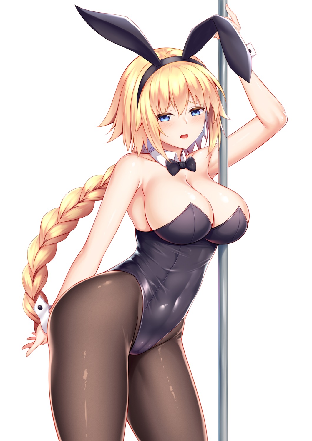 animal_ears bunny_ears bunny_girl fate/grand_order jeanne_d'arc jeanne_d'arc_(fate) pantyhose zuizhong