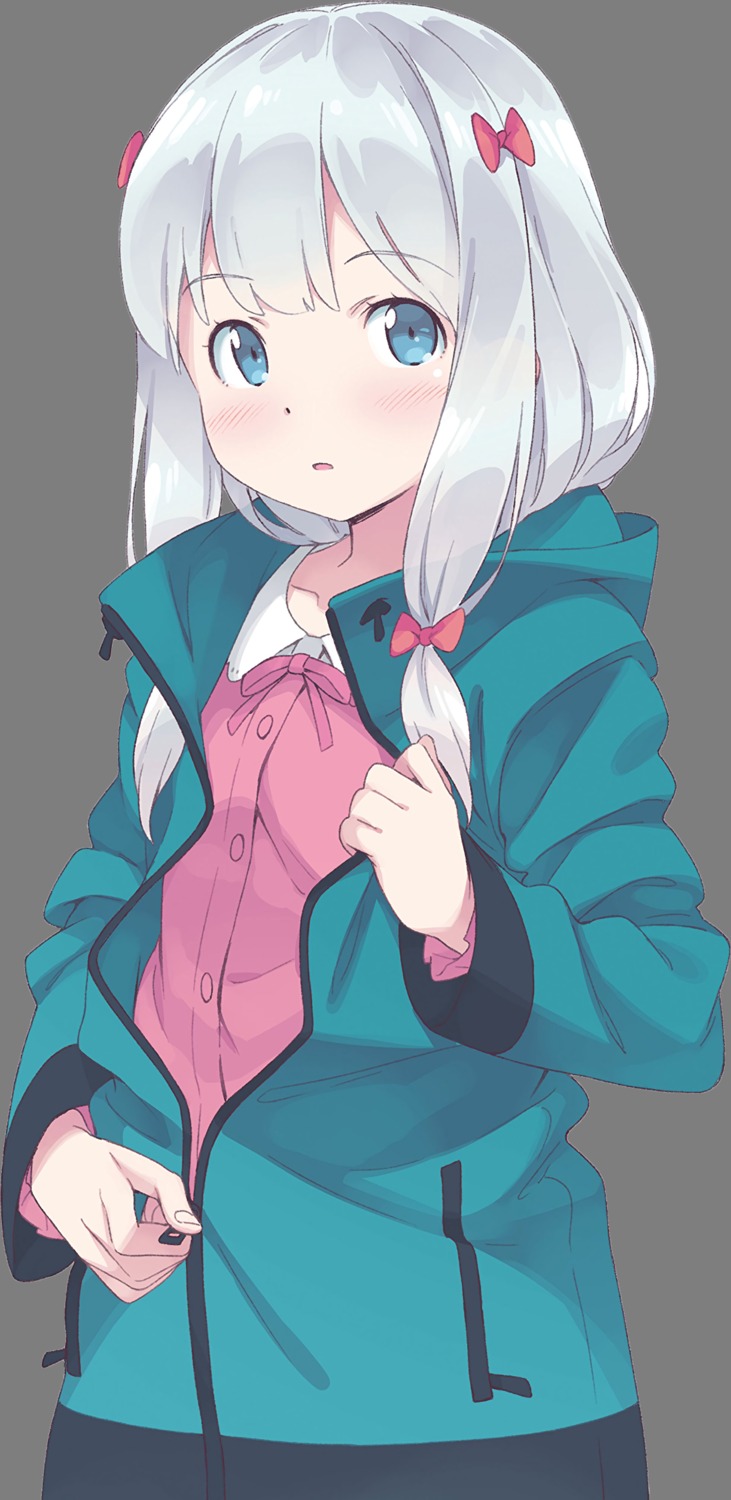 eromanga-sensei izumi_sagiri kanzaki_hiro pajama transparent_png undressing