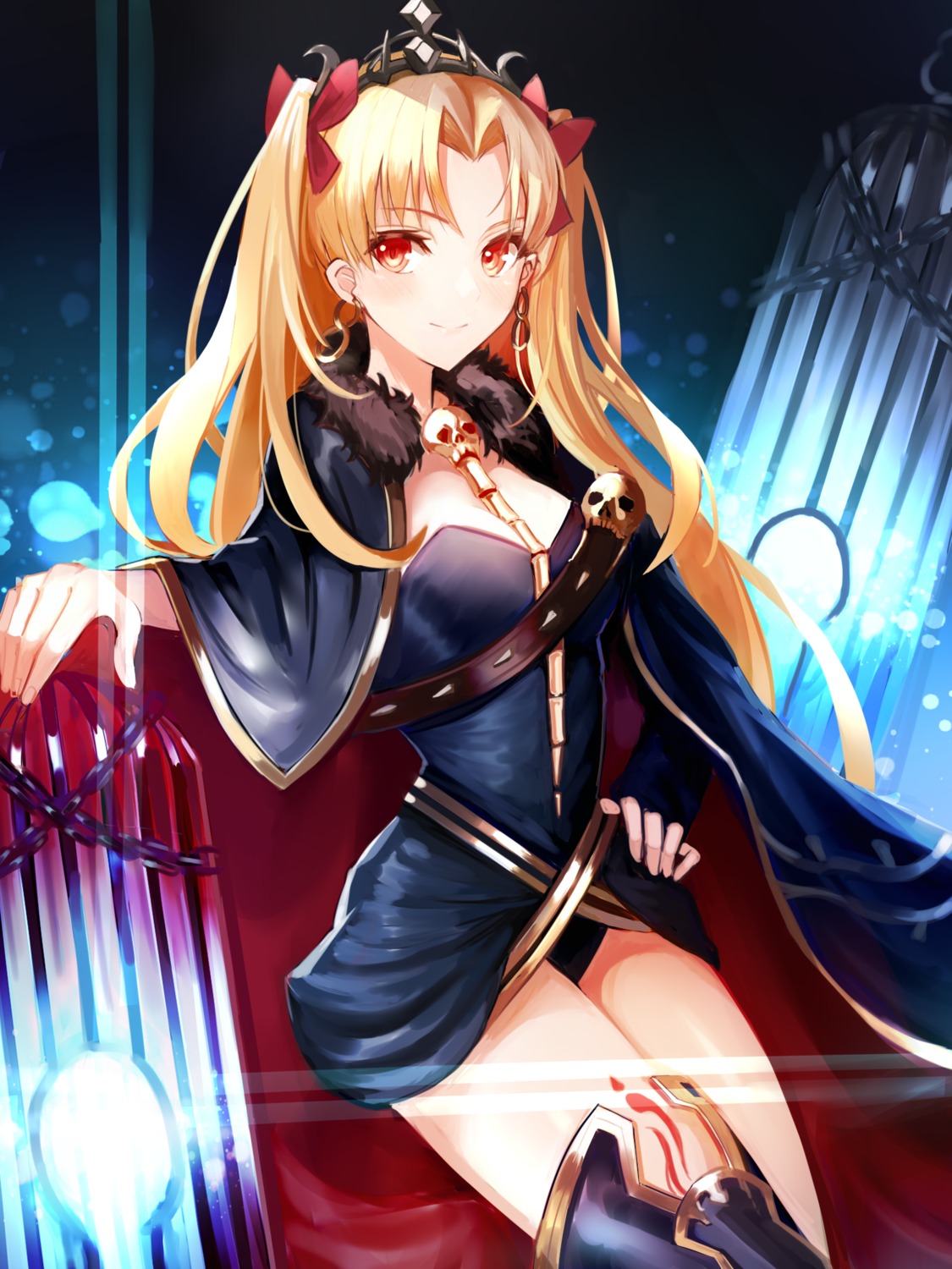 boa_sorte ereshkigal_(fate/grand_order) fate/grand_order thighhighs