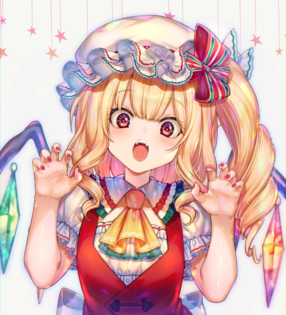 flandre_scarlet here_(hr_rz_ggg) touhou wings