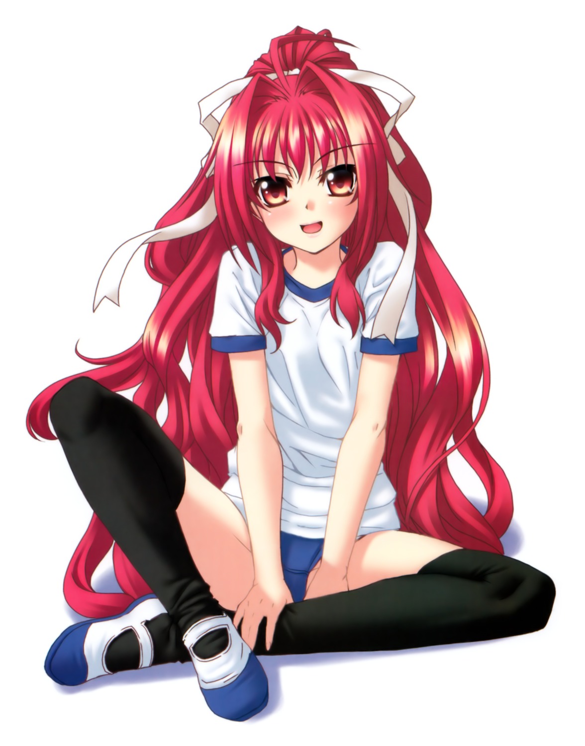 corticarte_apa_lagranges gym_uniform kannatsuki_noboru shinkyoku_soukai_polyphonica thighhighs