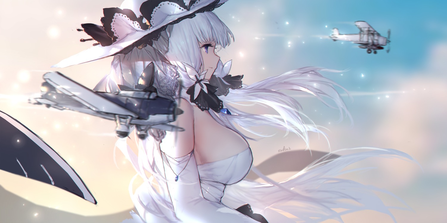 azur_lane illustrious_(azur_lane) no_bra swd3e2