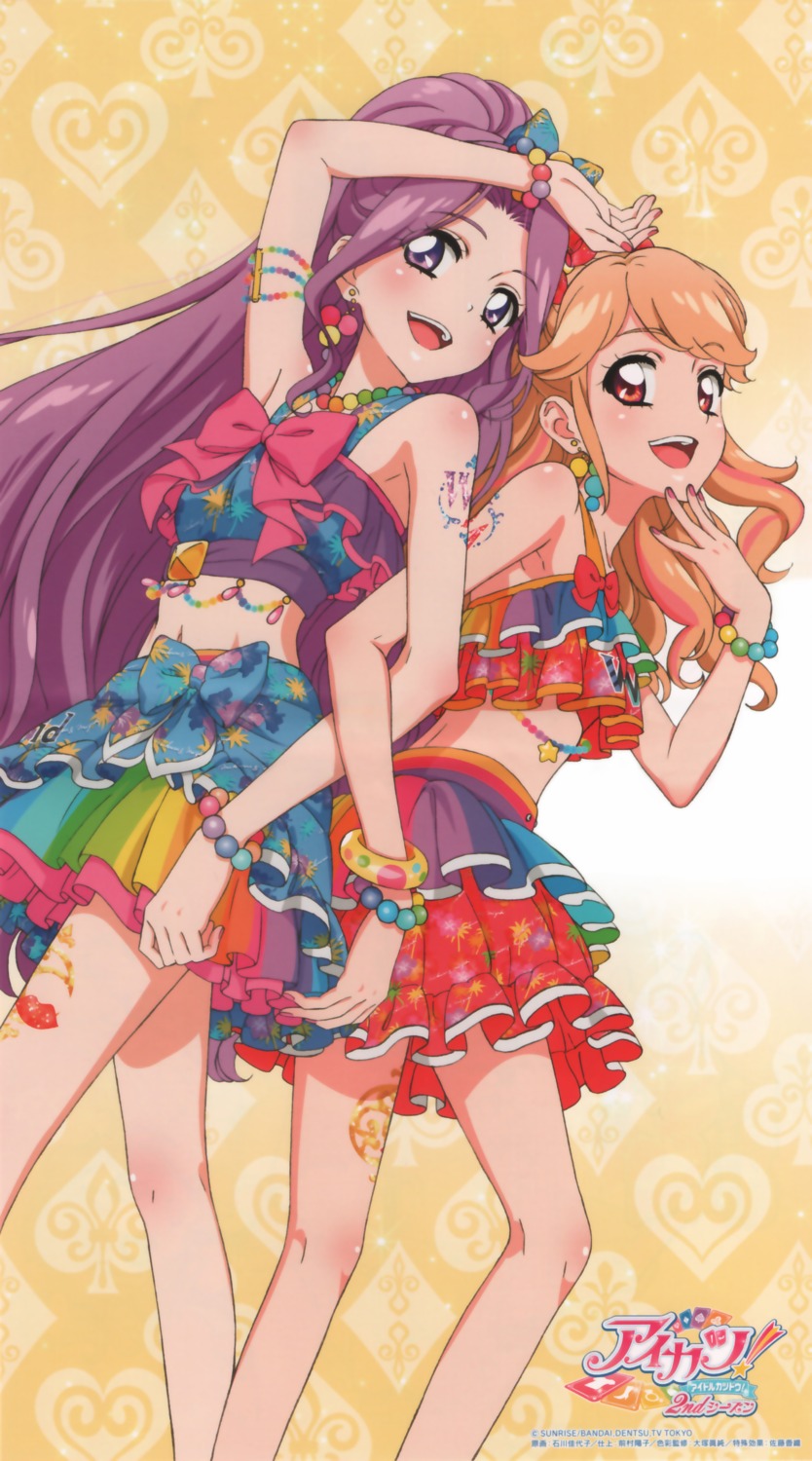 aikatsu! ishikawa_kayoko kanzaki_mizuki natsuki_mikuru