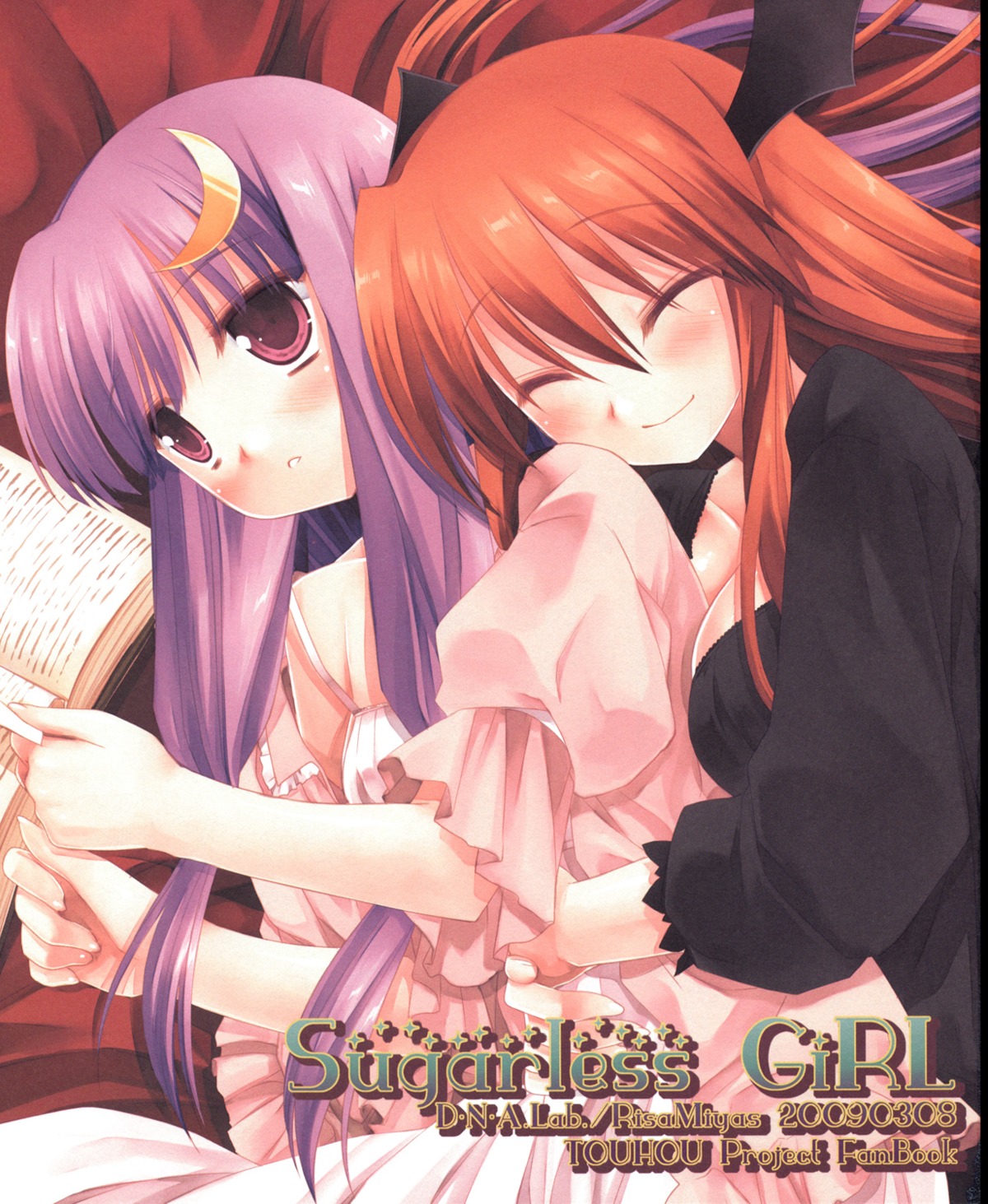 d.n.a.lab koakuma miyasu_risa patchouli_knowledge touhou