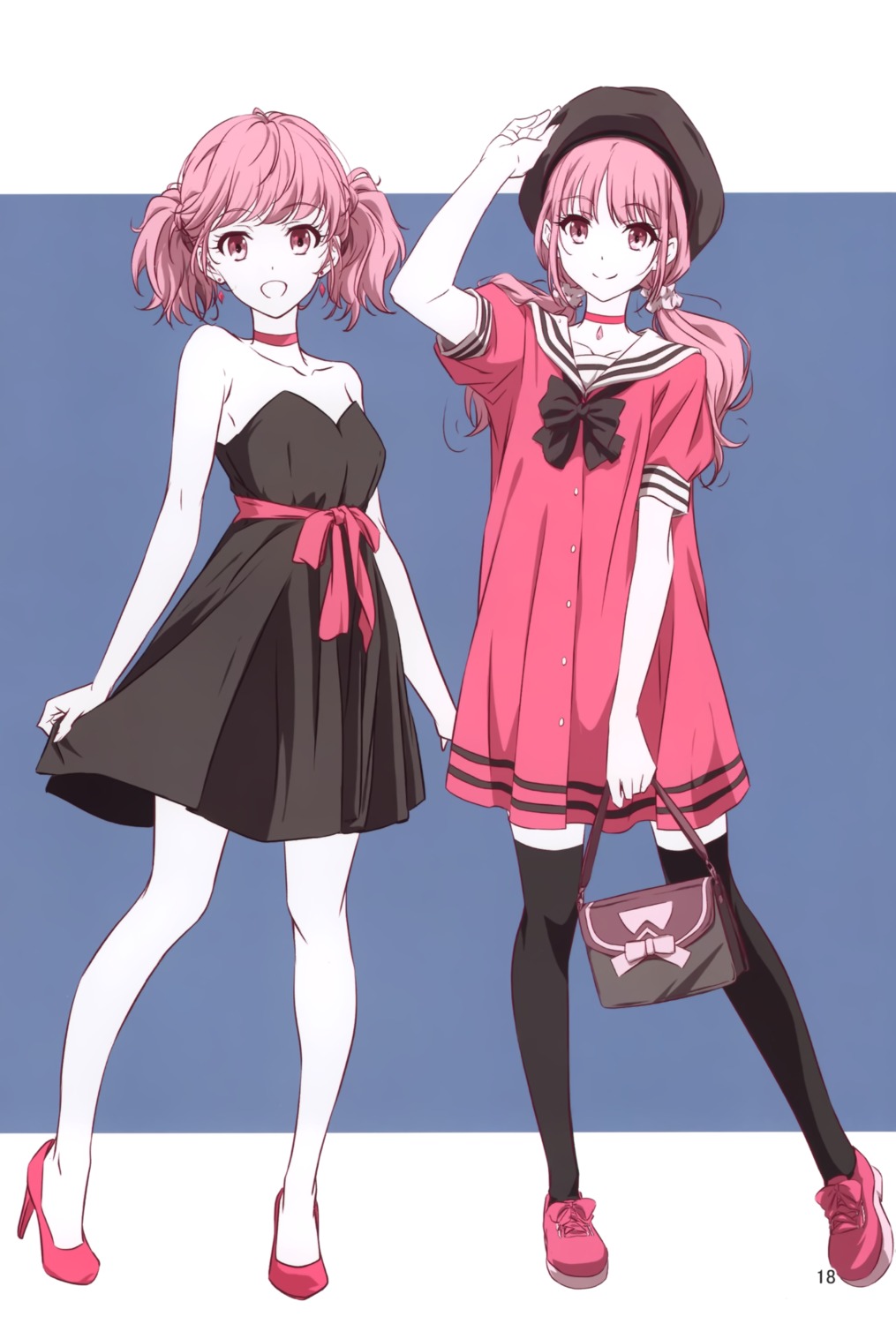 dress heels nii_manabu thighhighs