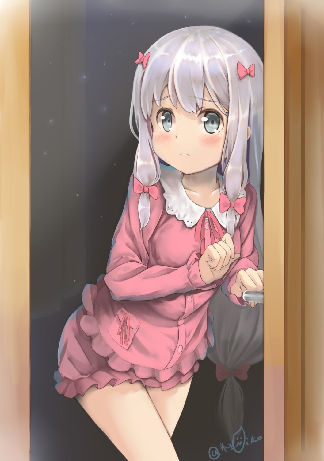 eromanga-sensei izumi_sagiri pajama yonago_miko