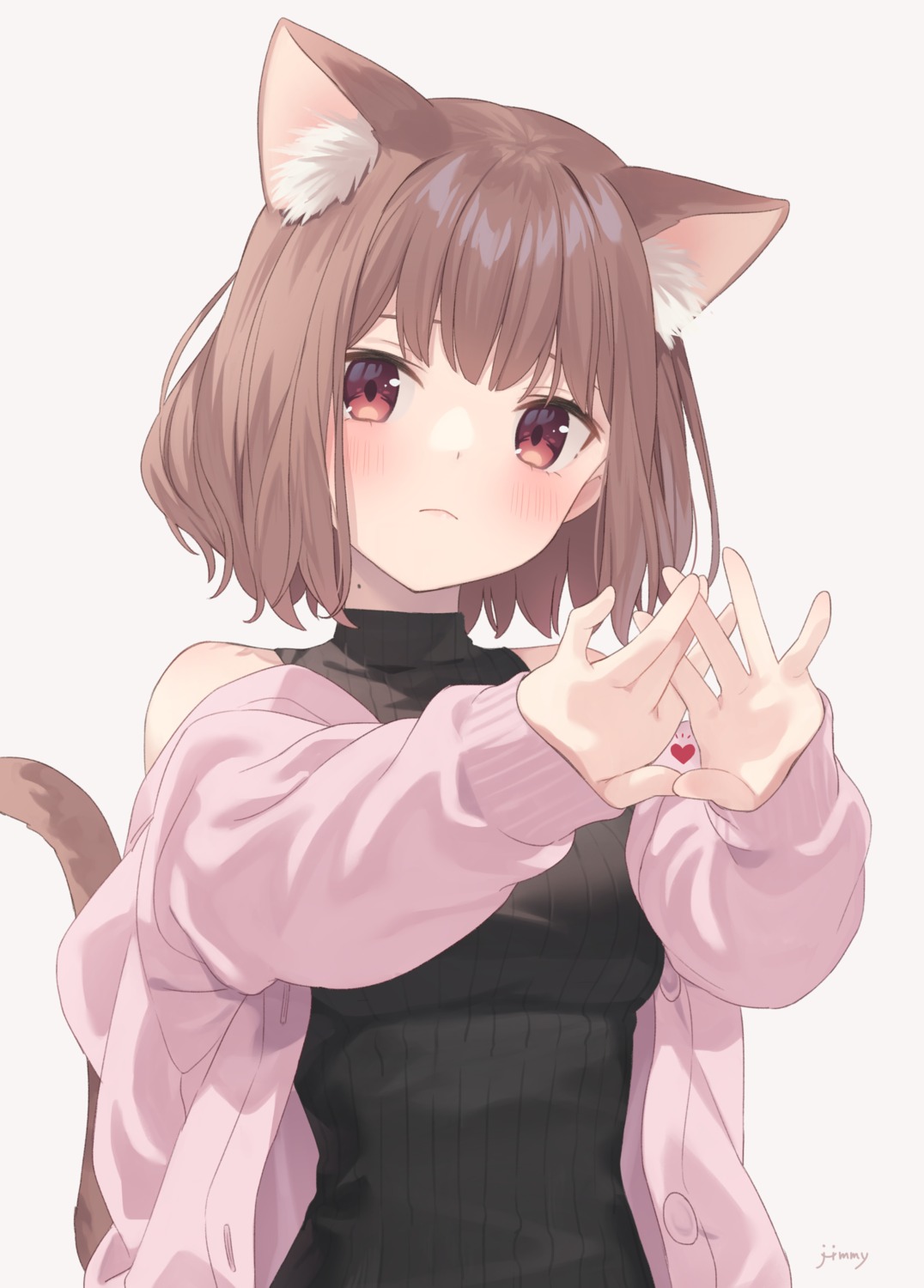 animal_ears jimmy nekomimi sweater tail