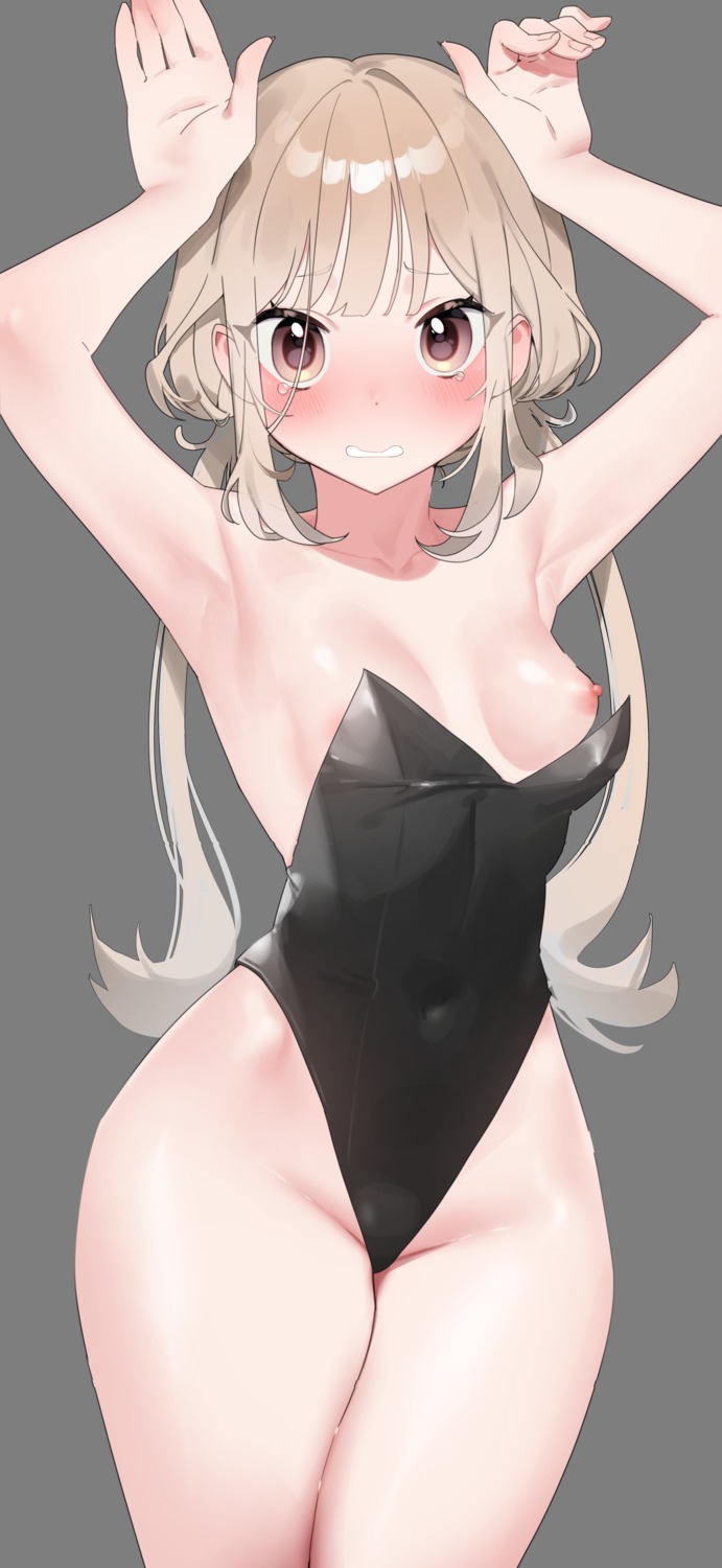 breasts bunny_girl nipples no_bra rubyaano_(ducl323) transparent_png wardrobe_malfunction