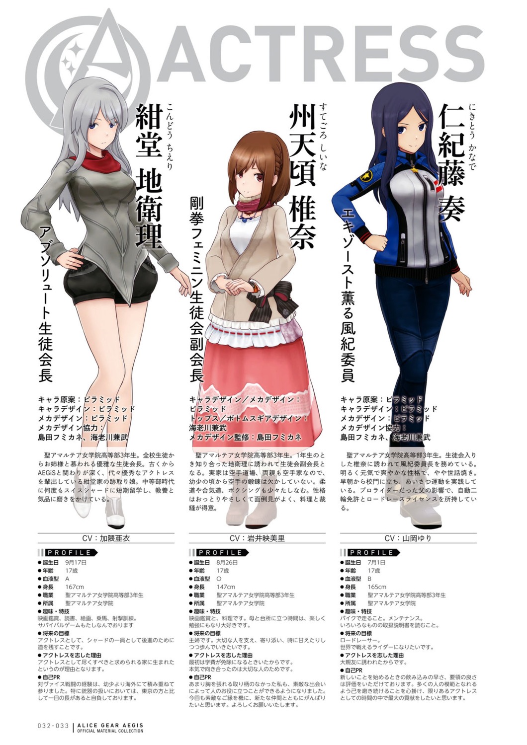 alice_gear_aegis kondoh_chieri nikitoh_kanade sutegoro_shiina