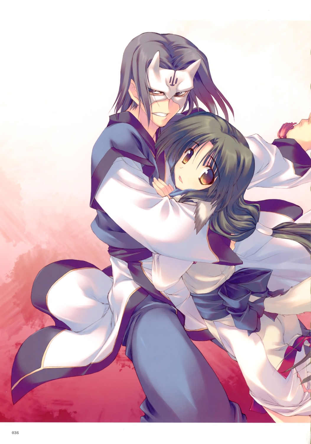 amaduyu_tatsuki animal_ears eruruu hakuoro tail utawarerumono