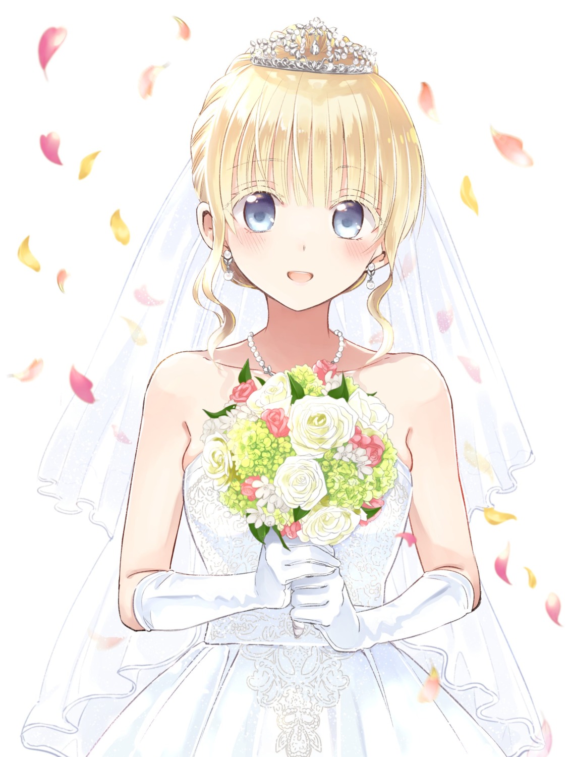 dress juliet_persia kaneda_yousuke kishuku_gakkou_no_juliet wedding_dress