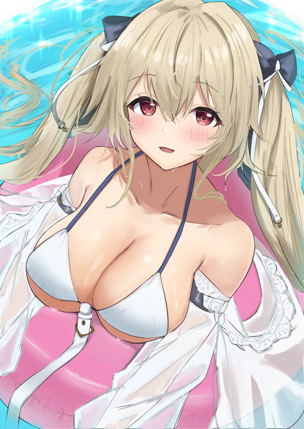 anchorage_(azur_lane) azur_lane bikini_top see_through soul_(dp11) swimsuits