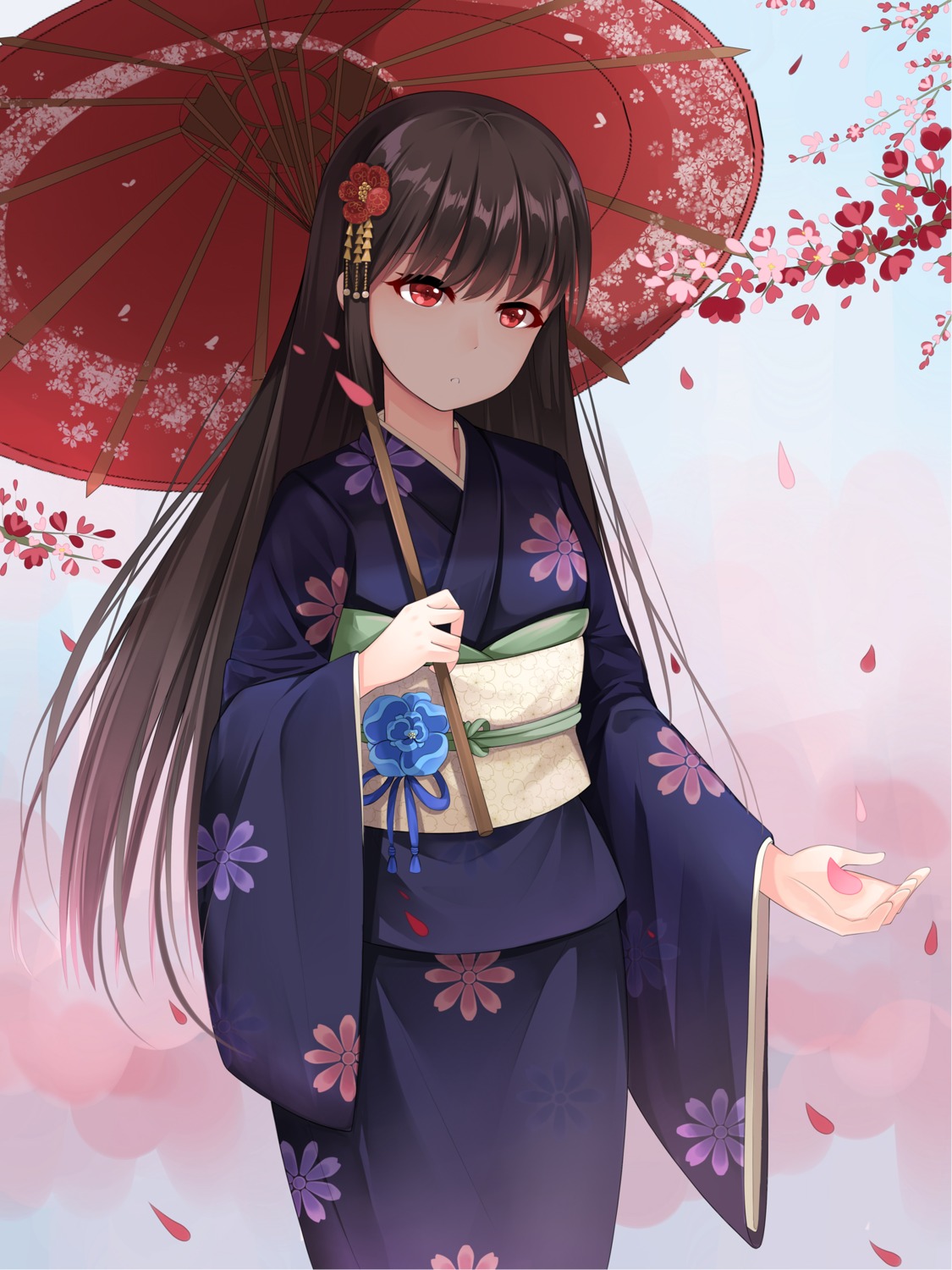 fengli_(709622571) kimono umbrella