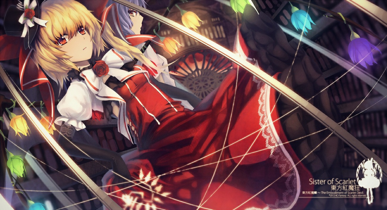 eva200499 flandre_scarlet remilia_scarlet touhou