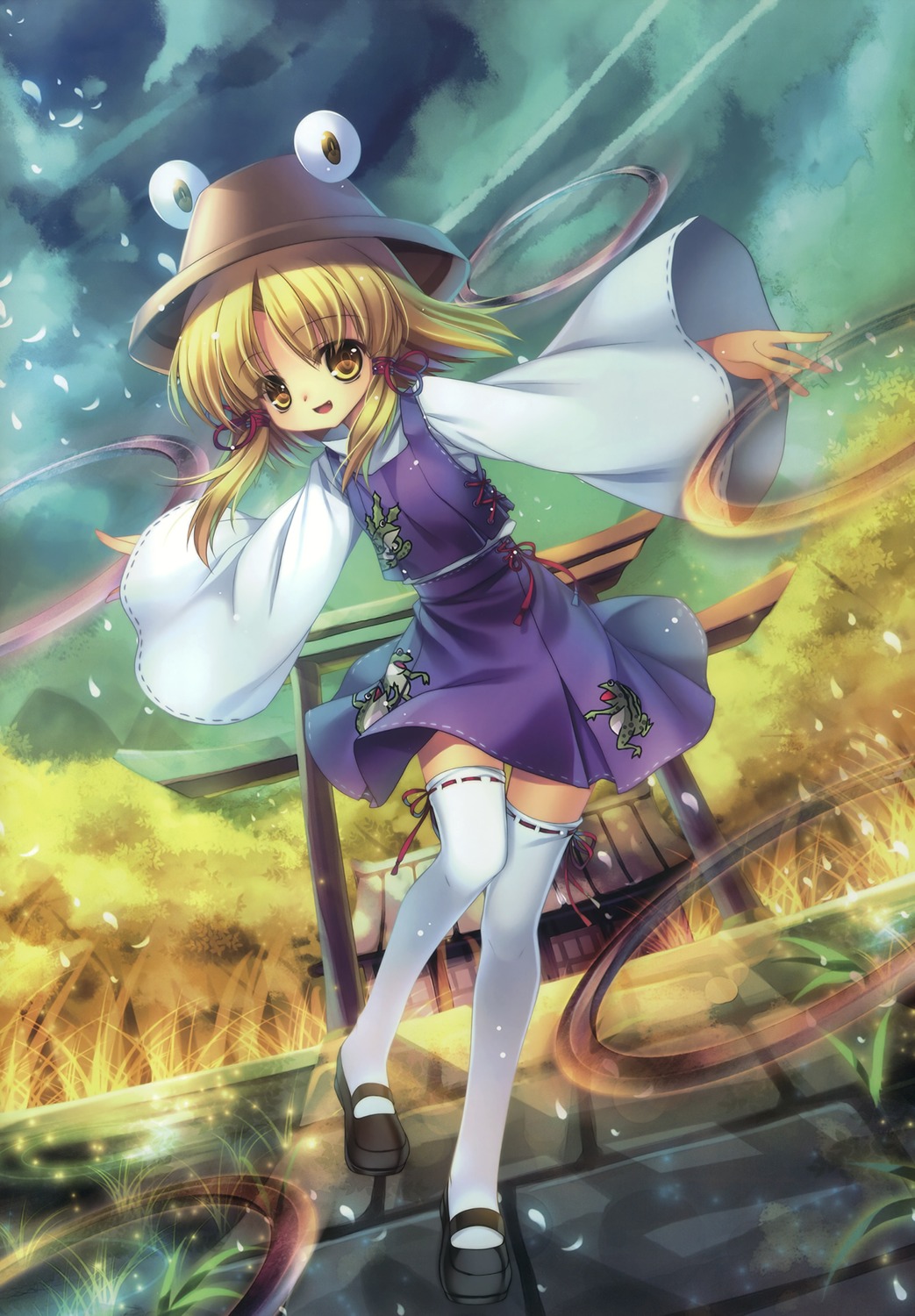 capura_lin moriya_suwako touhou