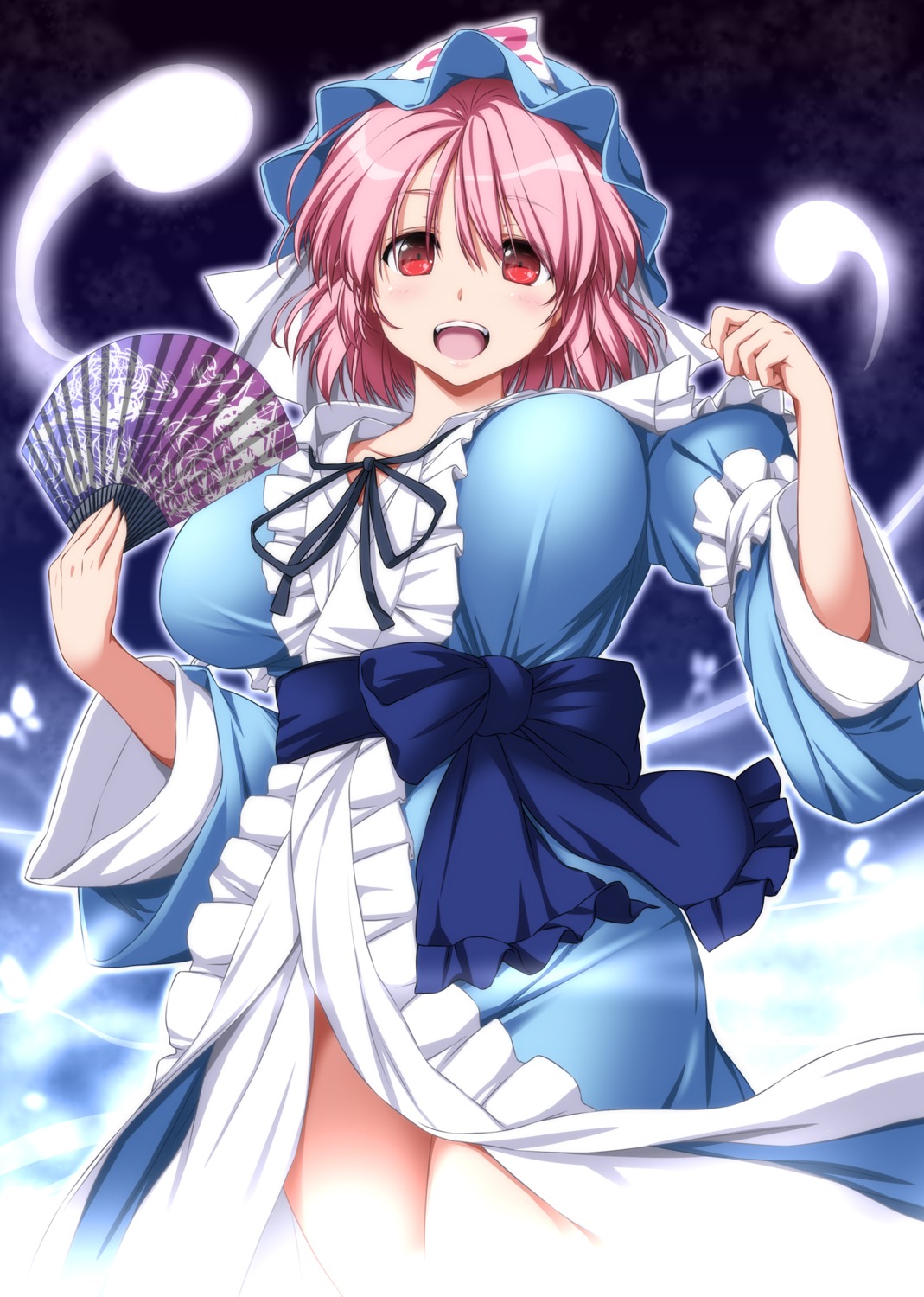 nori_tamago saigyouji_yuyuko touhou