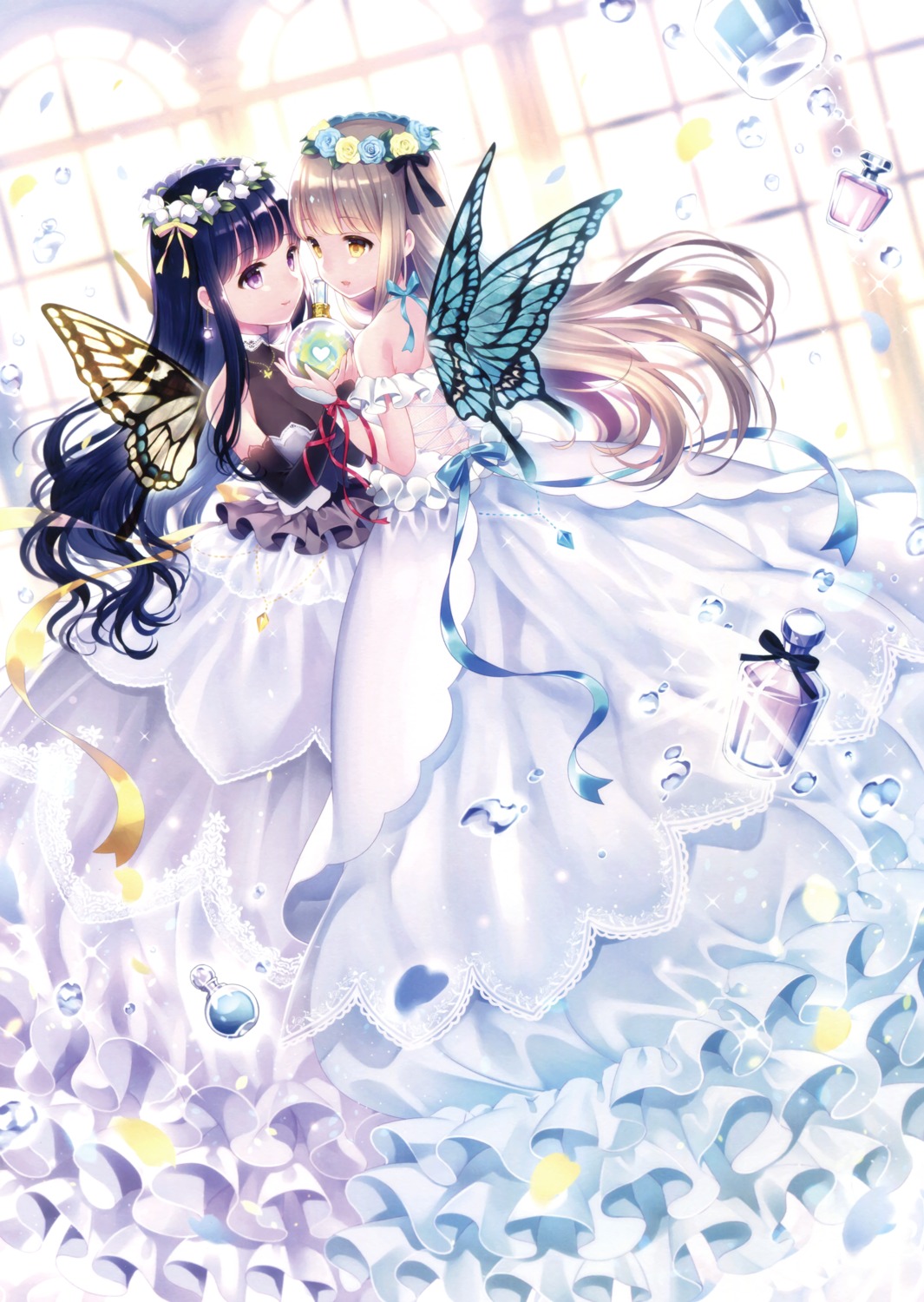 dress wasabi_(sekai) wings