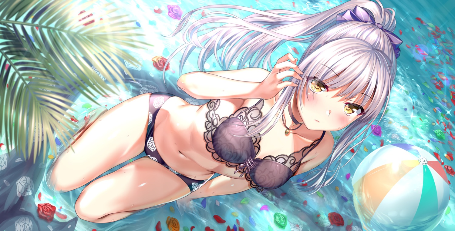 arudehido bang_dream! bikini minato_yukina swimsuits wet