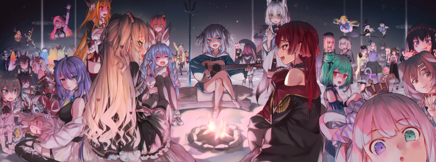 airani_iofifteen akai_haato aki_rosenthal amane_kanata angel animal_ears anya_melfissa ayunda_risu azki_(hololive) bunny_ears dress gawr_gura guitar heterochromia himemori_luna hololive hololive_english hololive_gamers hololive_indonesia hoshimachi_suisei houshou_marine inugami_korone inumimi kiryuu_coco kitsune kureiji_ollie mano_aloe megane minato_aqua momosuzu_nene moona_hoshinova mori_calliope murasaki_shion nakiri_ayame natsuiro_matsuri nekomata_okayu nekomimi ninomae_ina'nis omaru_polka ookami_mio oozora_subaru pantyhose pavolia_reine roboco-san sakura_miko seifuku shirakami_fubuki shiranui_flare shirogane_noel shishiro_botan takanashi_kiara tentacles thighhighs tokino_sora tokoyami_towa torriet tsunomaki_watame uruha_rushia usada_pekora watson_amelia wings witch yozora_mel yukihana_lamy yuujin_a_(hololive) yuzuki_choco