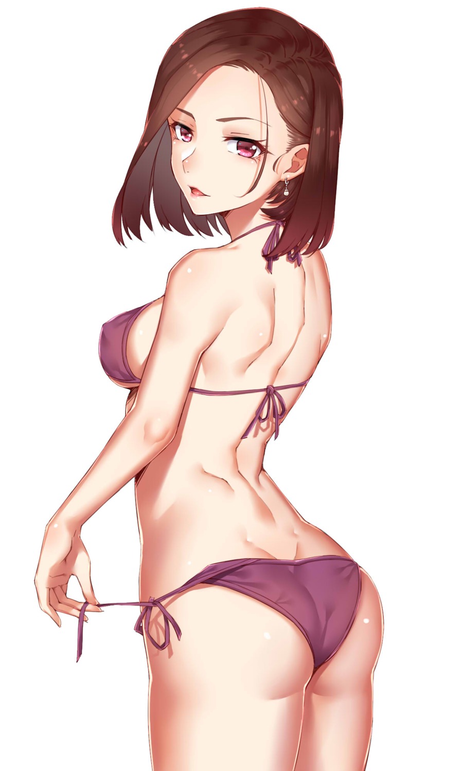 ass bikini swimsuits undressing yi_mian