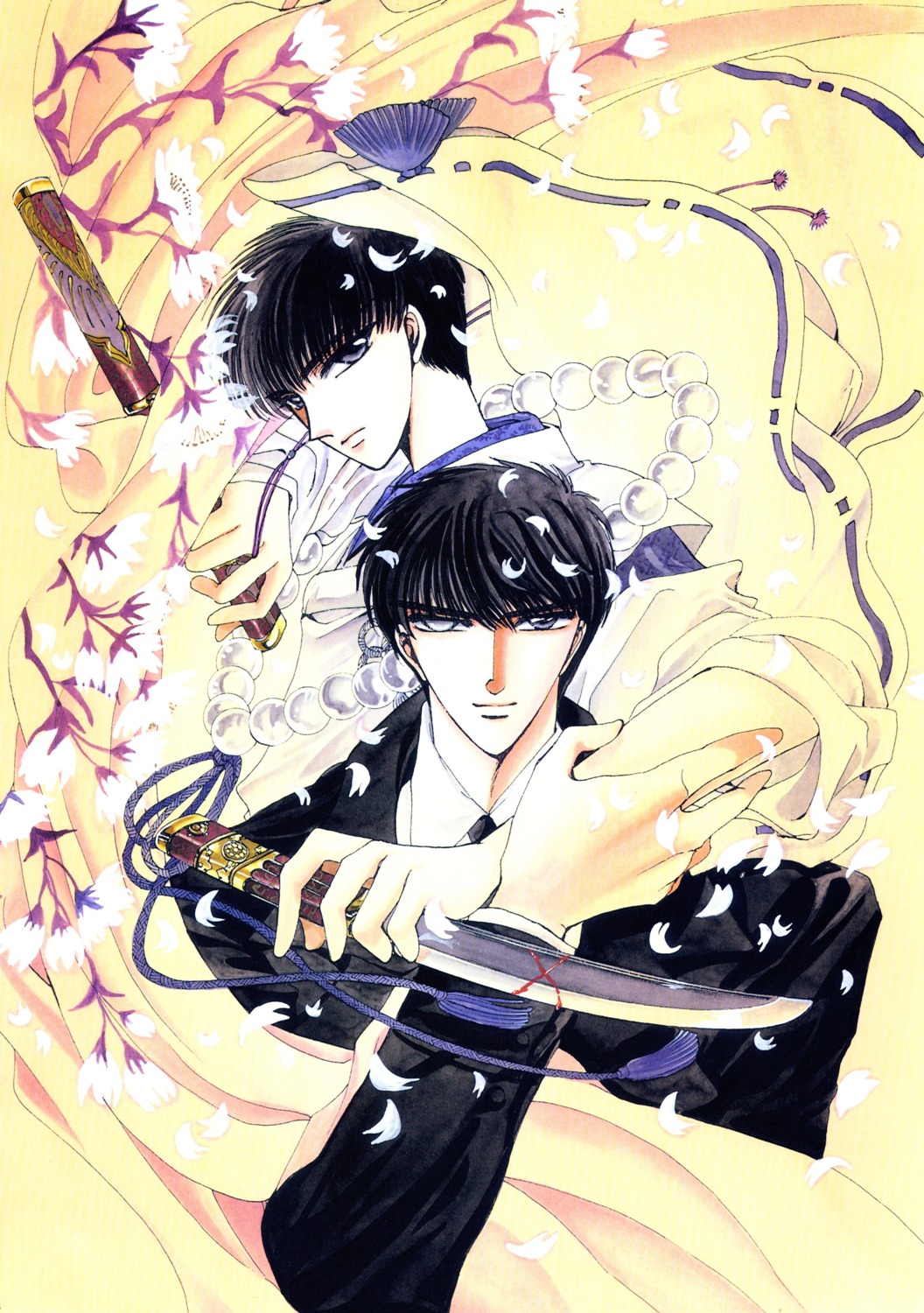 clamp male sakurazuka_seishirou sumeragi_subaru x