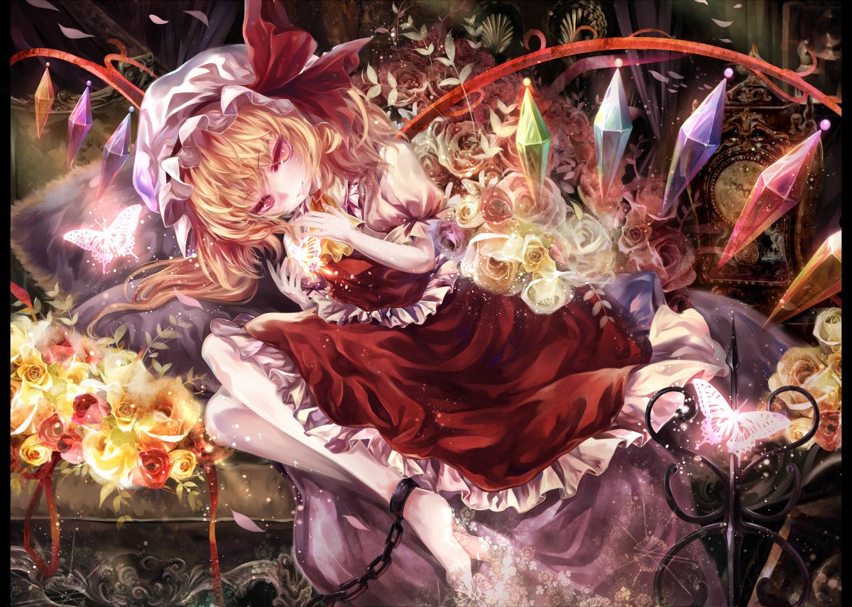 flandre_scarlet torino_akua touhou wings