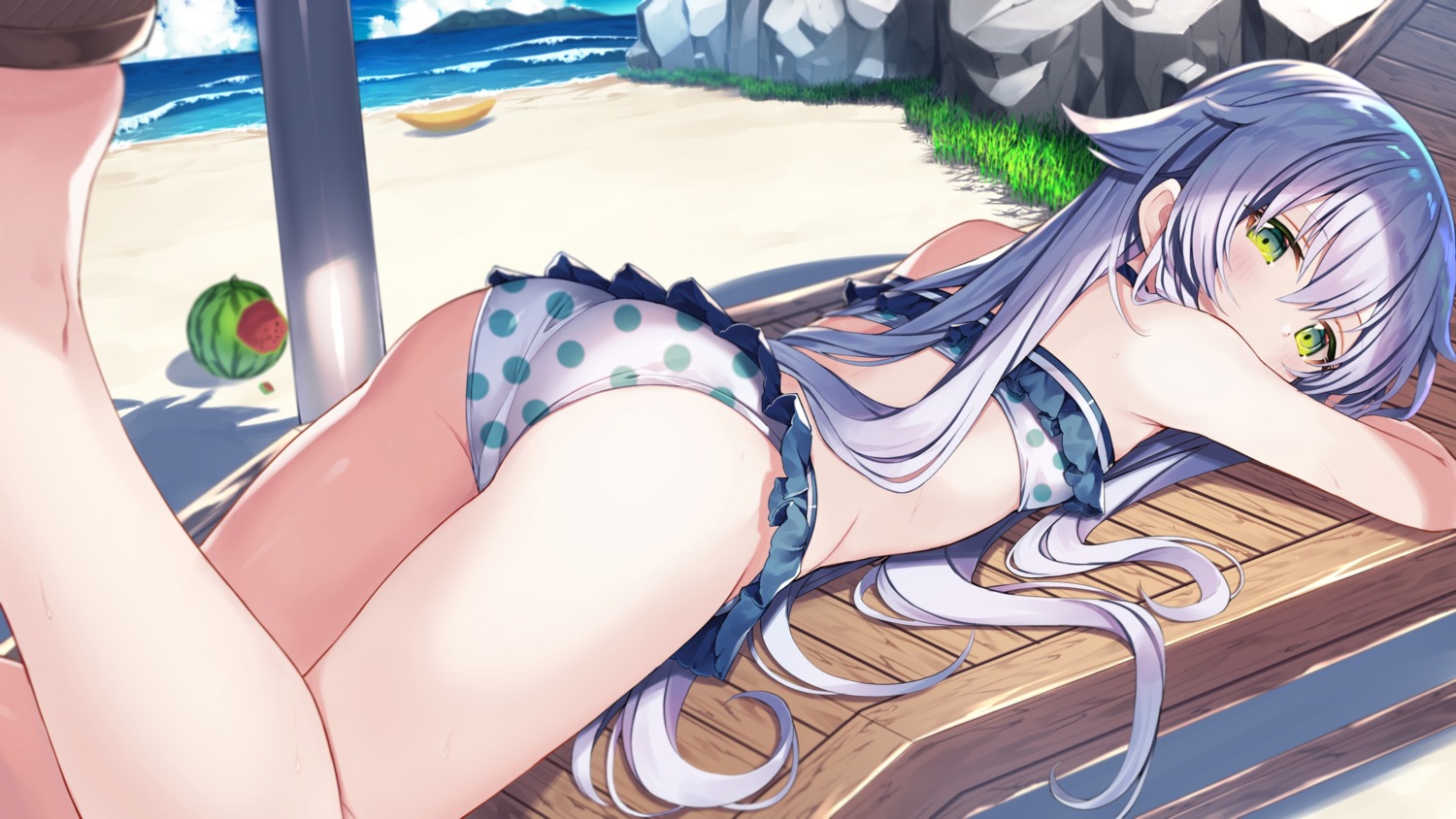 altina_orion ass bikini eiyuu_densetsu eiyuu_densetsu:_sen_no_kiseki gurasion swimsuits