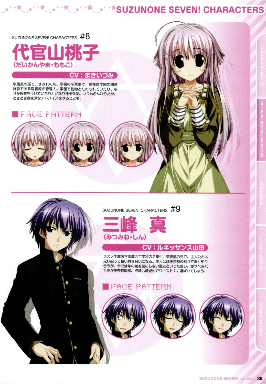 clochette daikanyama_momoko oshiki_hitoshi profile_page suzunone_seven