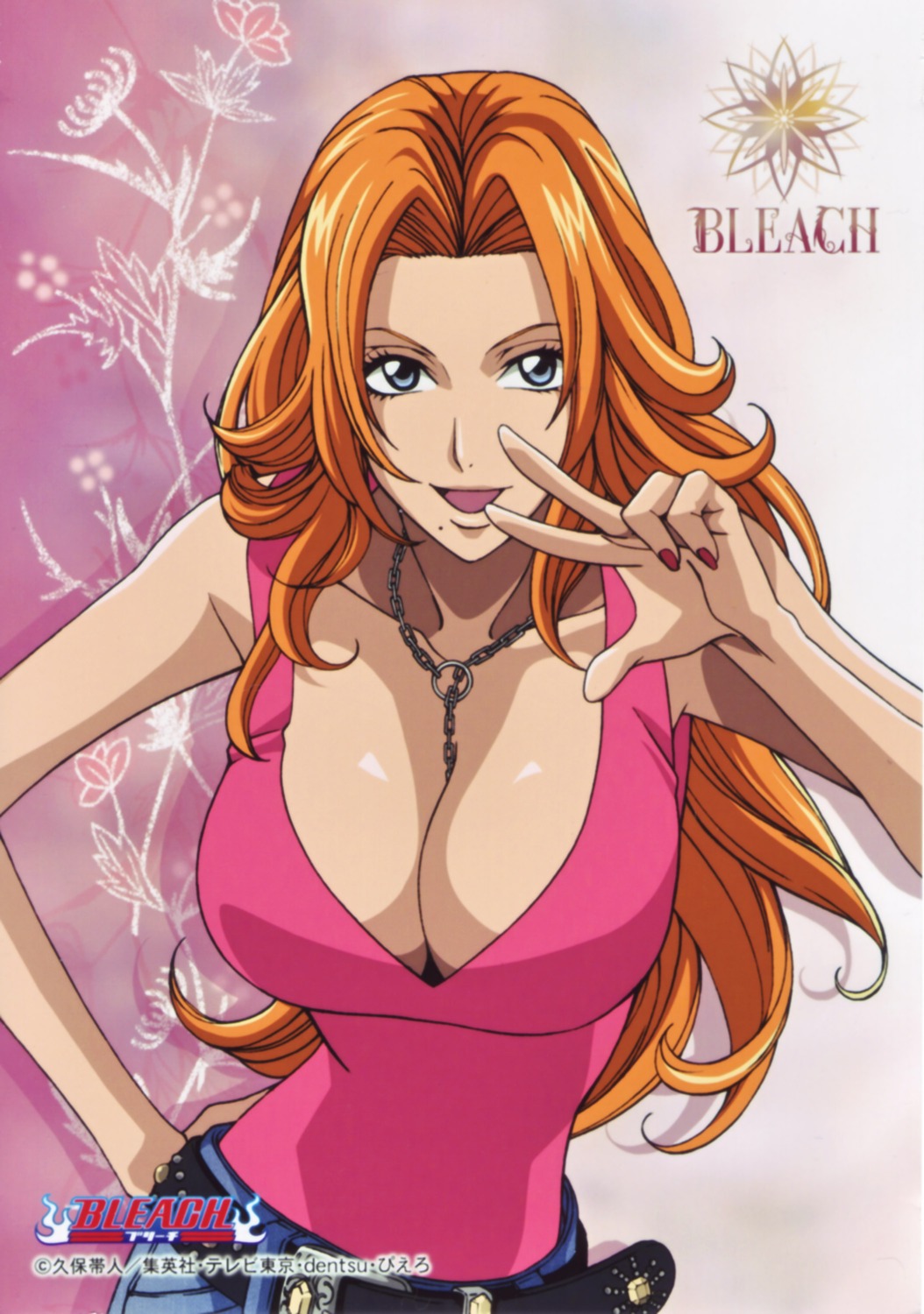 bleach cleavage matsumoto_rangiku