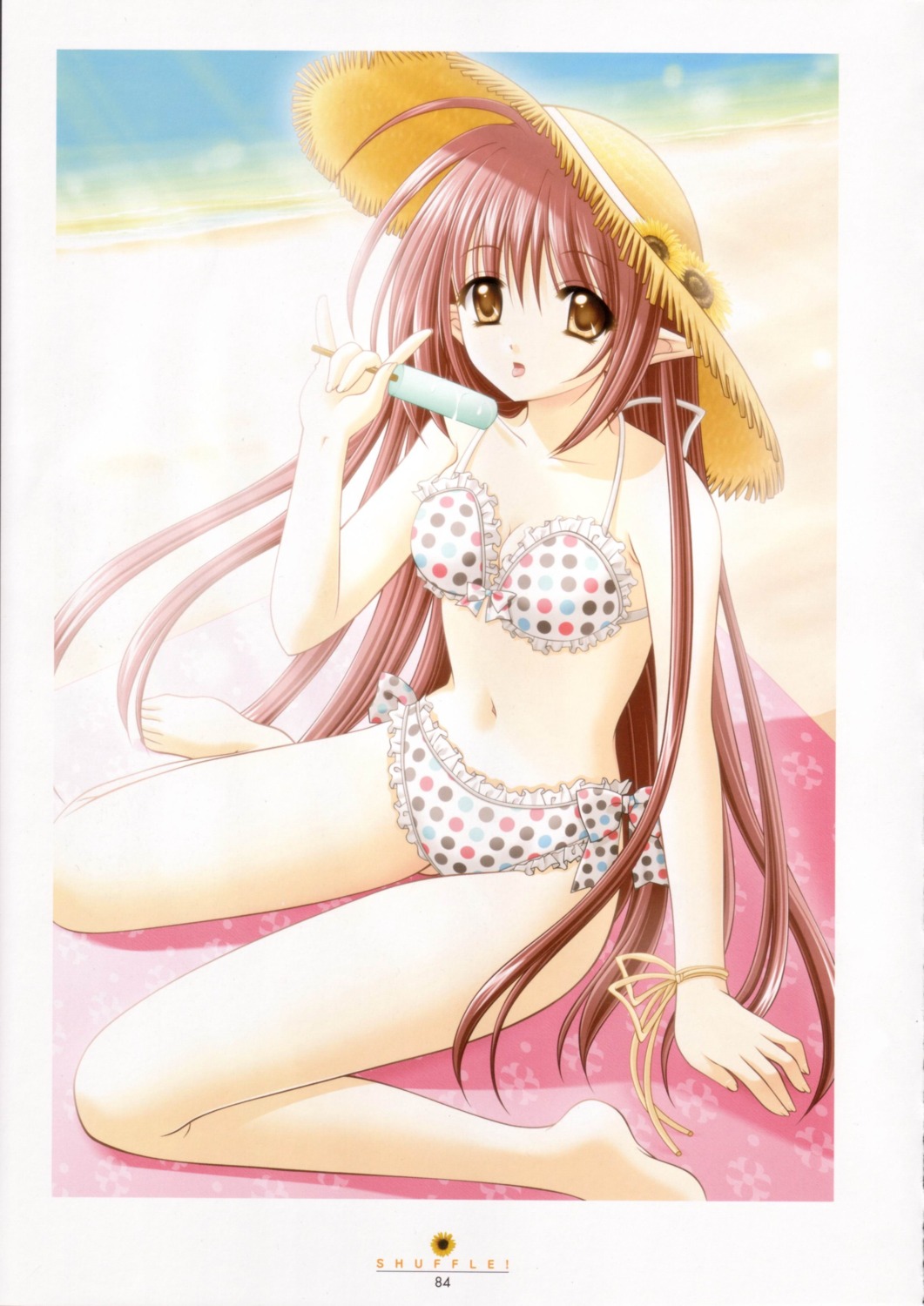 bikini lisianthus nishimata_aoi shuffle swimsuits