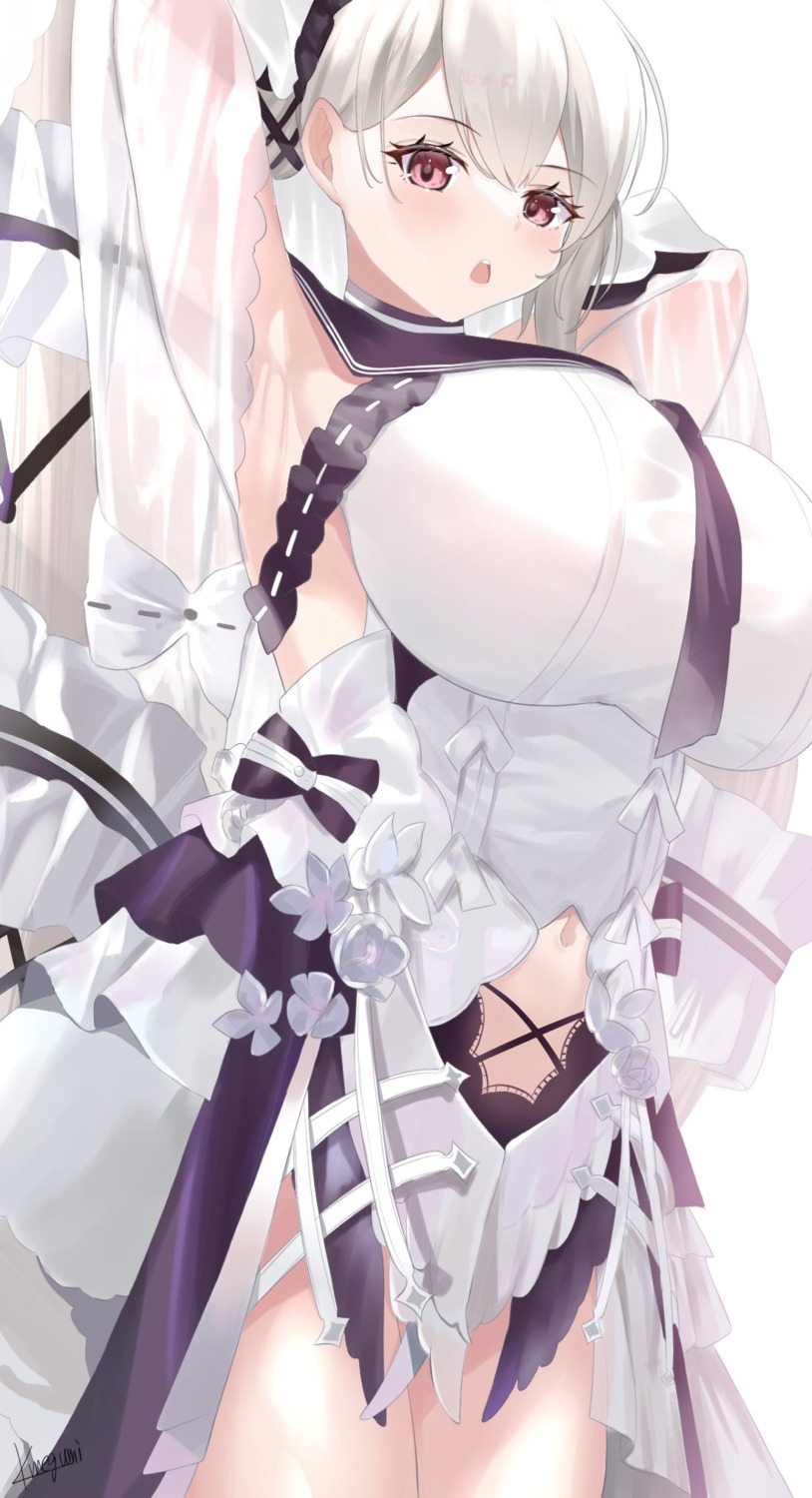 azur_lane formidable_(azur_lane) lolita_fashion megumi_kei see_through