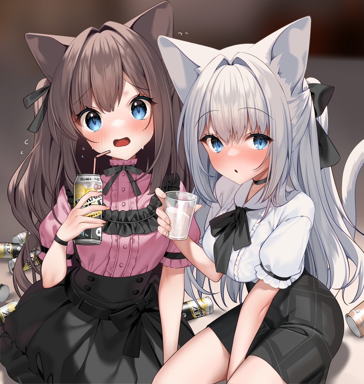 animal_ears cropped haiba nekomimi tail