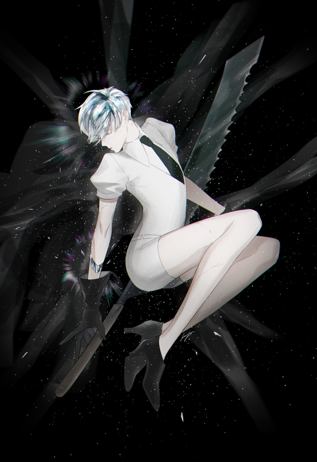 antarcticite heels houseki_no_kuni kooya weapon