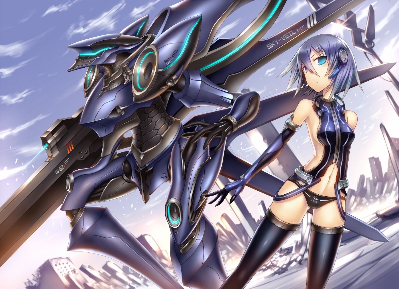 gia mecha thighhighs