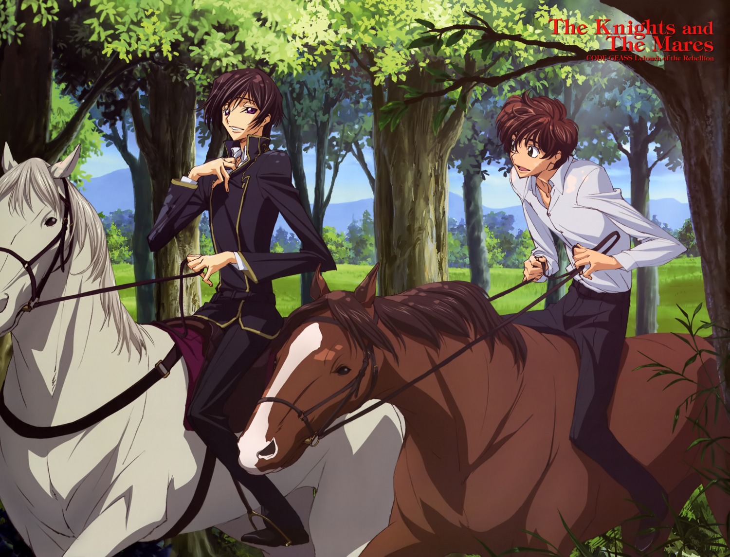 chiba_yuriko code_geass kururugi_suzaku lelouch_lamperouge male