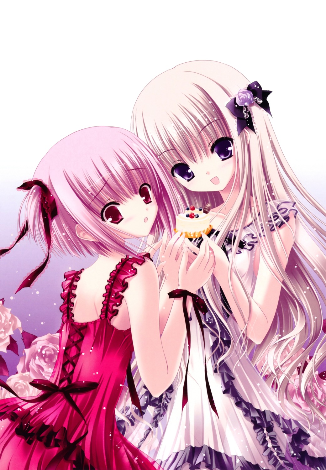 dress lolita_fashion see_through tinkle tsukiyo_no_fromage