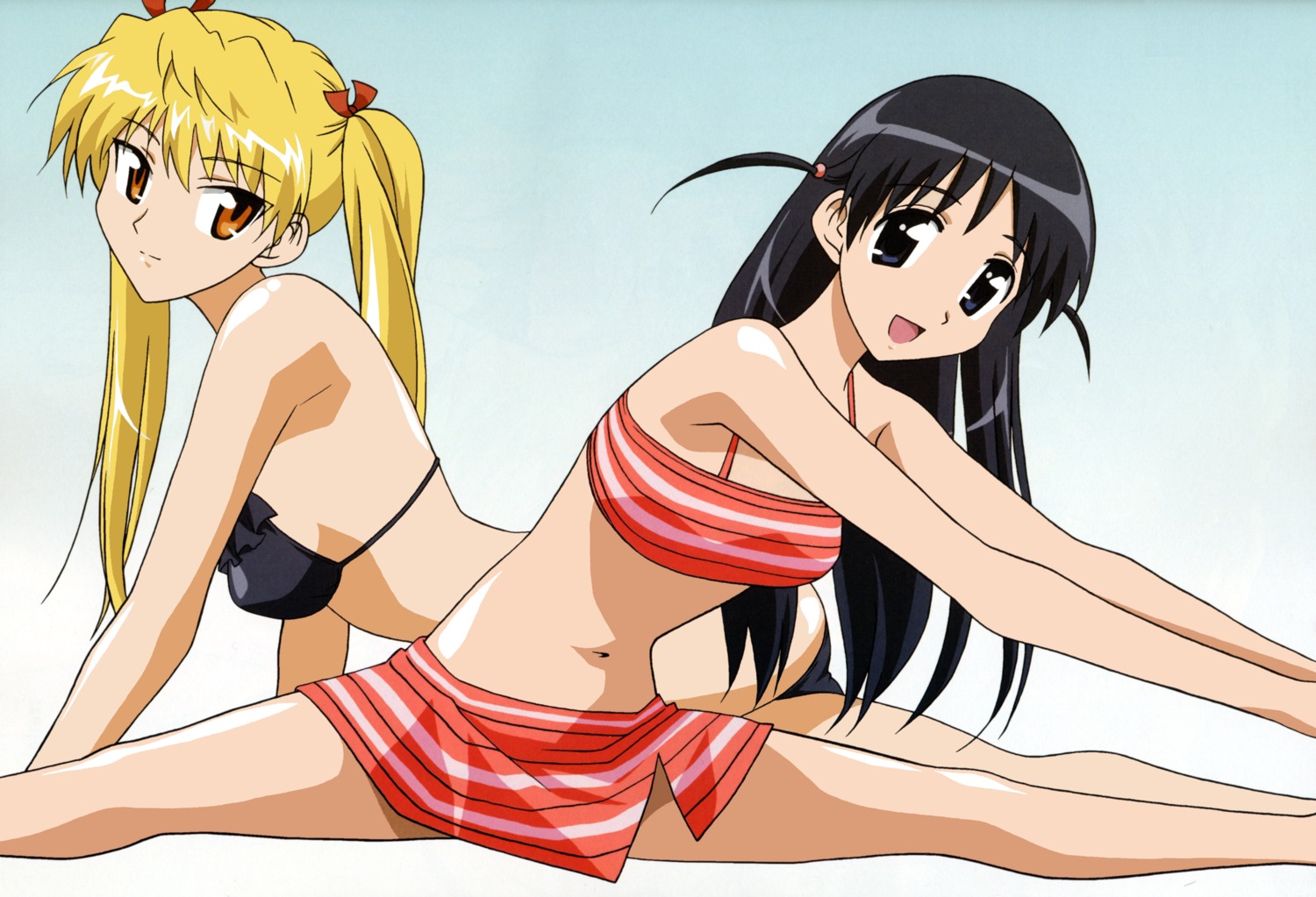 bikini sawachika_eri school_rumble swimsuits tsukamoto_tenma