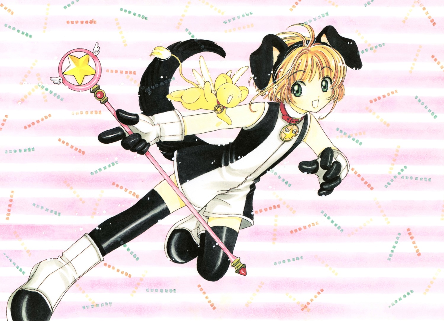 card_captor_sakura clamp kerberos kinomoto_sakura possible_duplicate