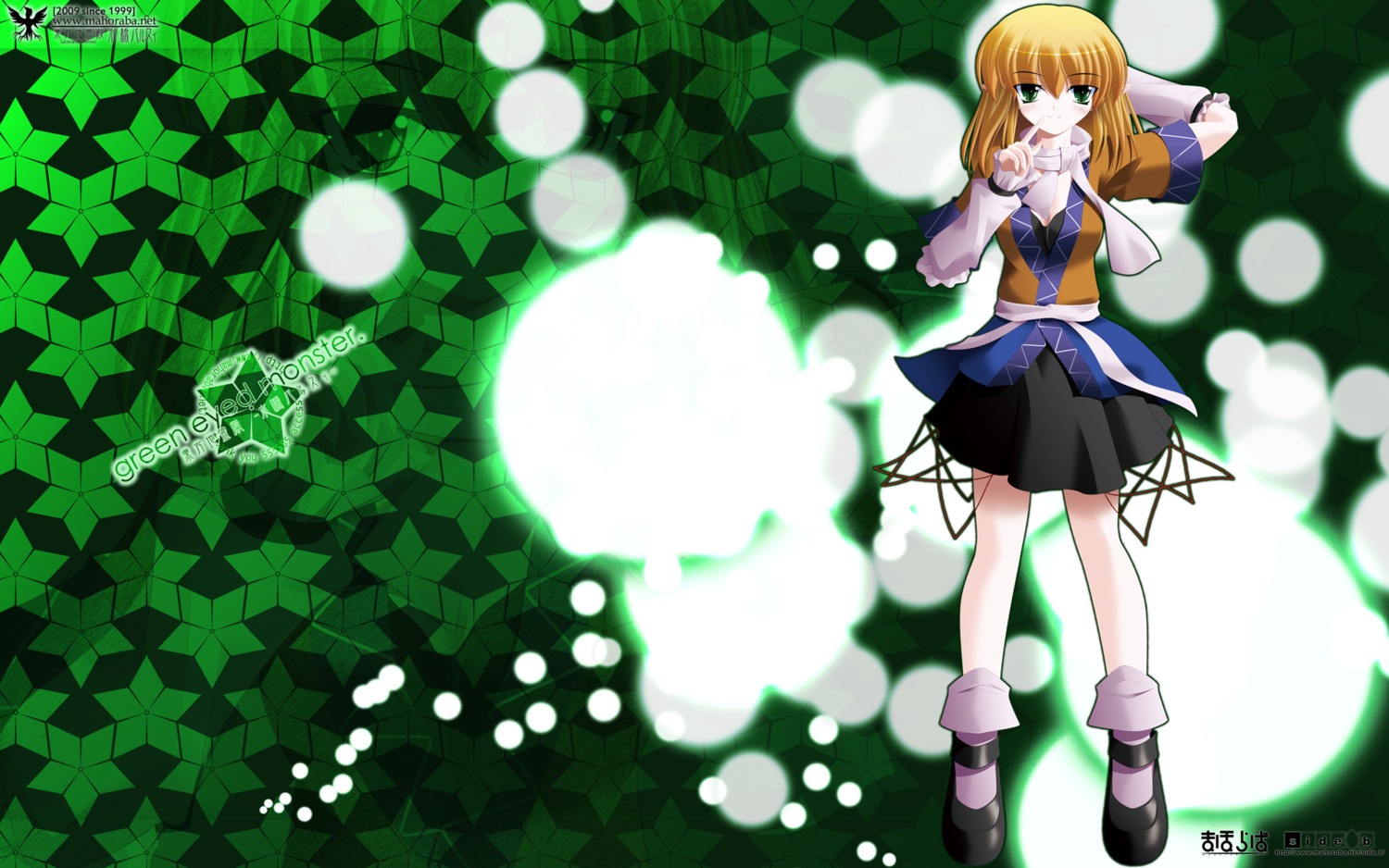 mizuhashi_parsee side_b touhou wallpaper