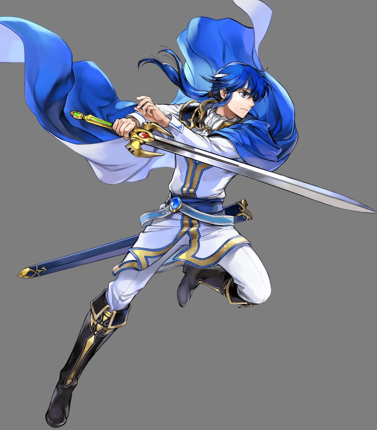 fire_emblem fire_emblem:_seisen_no_keifu male nintendo seliph sword wada_sachiko