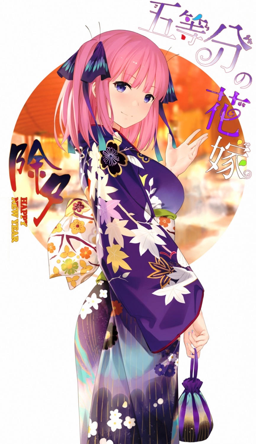 5-toubun_no_hanayome kimono nakano_nino yijian_ma