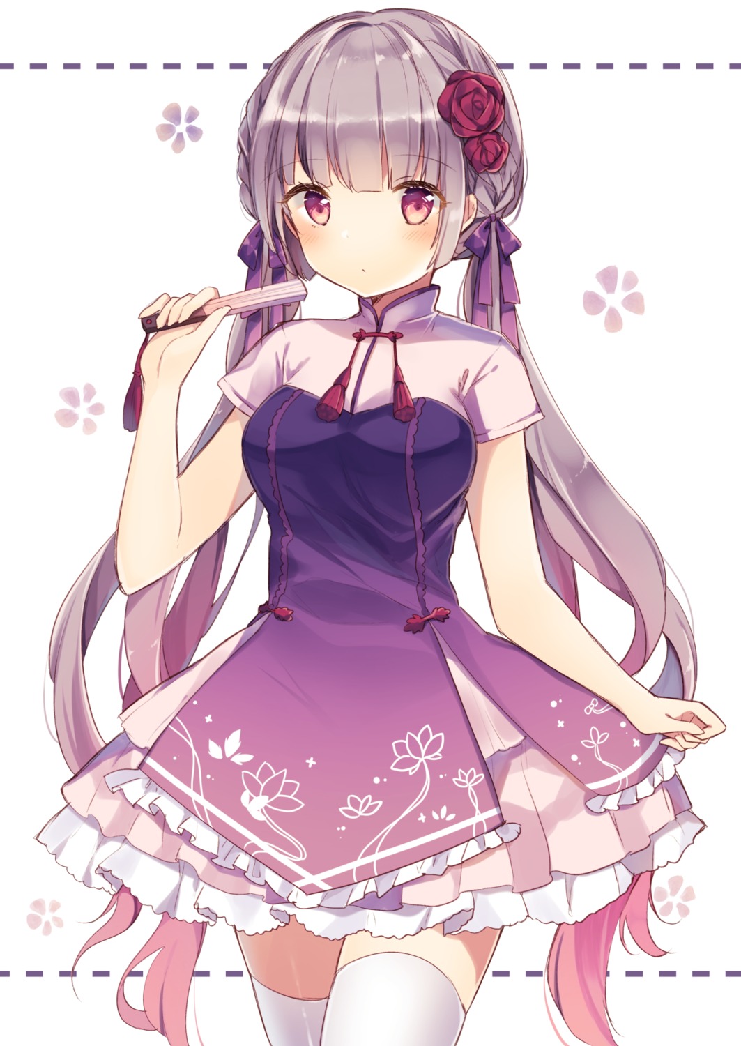 dress shiino_sera thighhighs